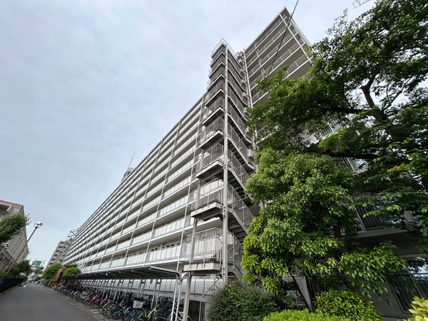 市川パークハイツ C棟 外観 市川パークハイツ C棟 外観