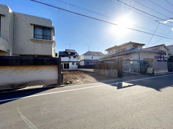 大田区久が原4丁目 土地 前面道路含む外観 大田区久が原4丁目 土地 前面道路含む外観