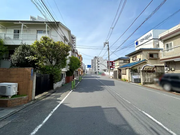 前面道路
