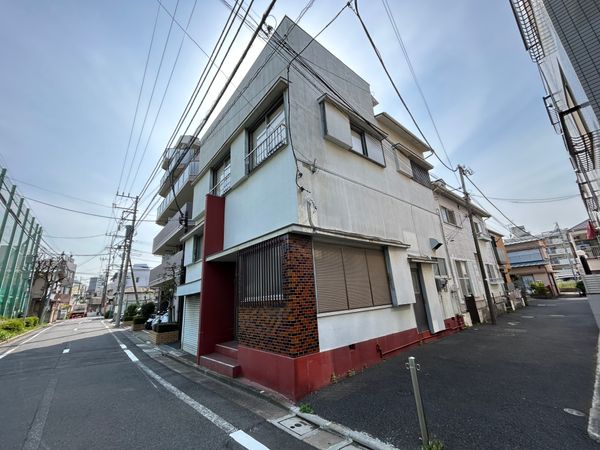 江戸川区平井一丁目 借地 前面道路含む外観 江戸川区平井一丁目 借地 前面道路含む外観