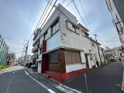江戸川区平井一丁目 借地 前面道路含む外観