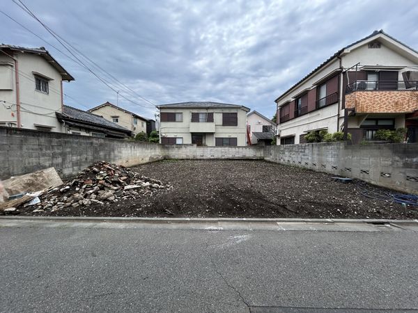 大田区南久が原2丁目 2区画 前面道路含む外観