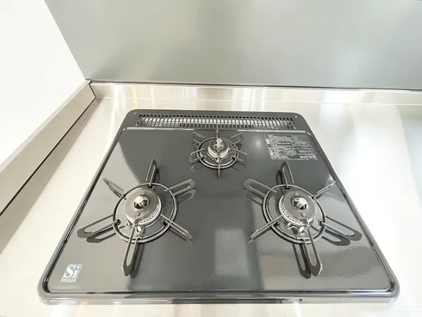 三口コンロ