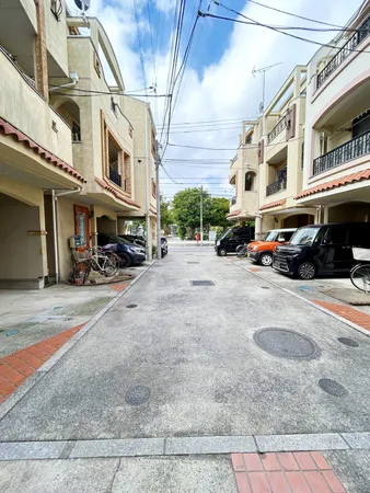 前面道路