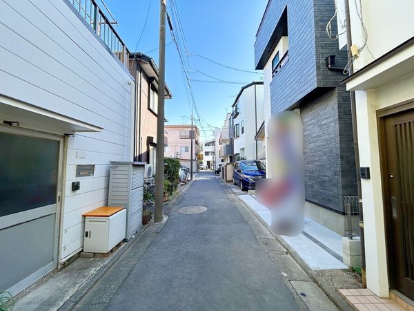 大田区西六郷4丁目 新築戸建 前面道路含む外観 前面道路含む外観