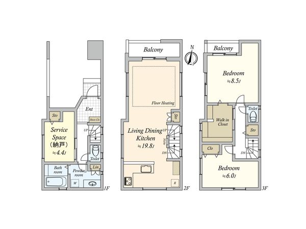 間取図(平面図)