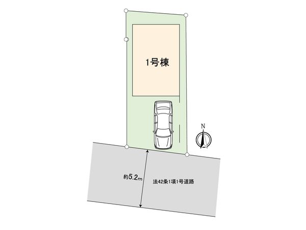 大田区東蒲田1丁目 1号棟 区画図 大田区東蒲田1丁目 1号棟 区画図