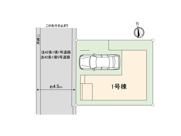 大田区北糀谷1丁目 1号棟 区画図 大田区北糀谷1丁目 1号棟 区画図