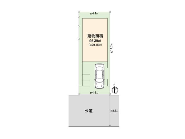 大田区西蒲田4丁目 新築戸建 区画図 大田区西蒲田4丁目 新築戸建 区画図