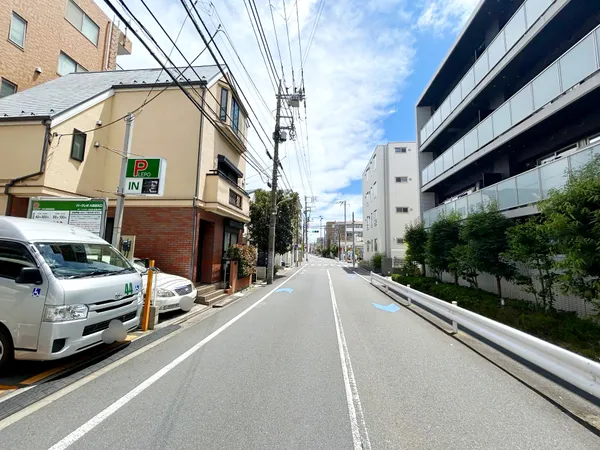 前面道路