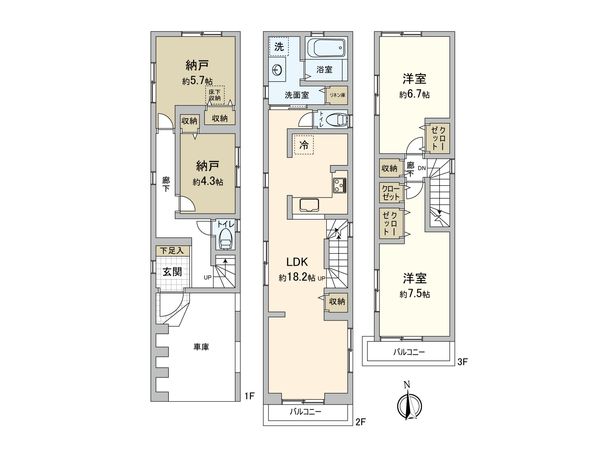 間取図(平面図)