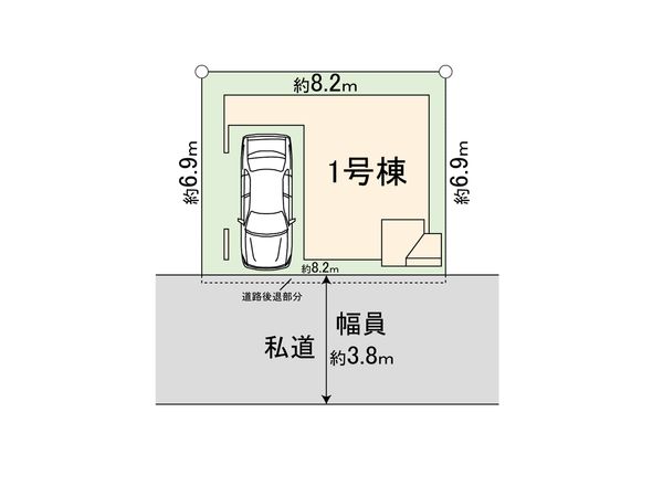 西六郷2丁目 新築戸建 間取図(平面図) 西六郷2丁目 新築戸建 間取図(平面図)
