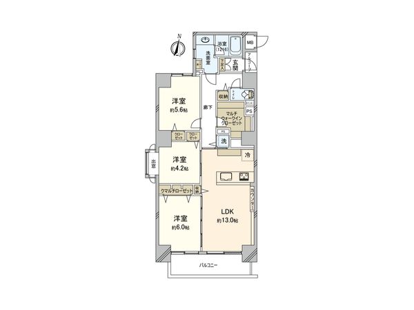蒲田シティハウス 間取図(平面図) 蒲田シティハウス 間取図(平面図)
