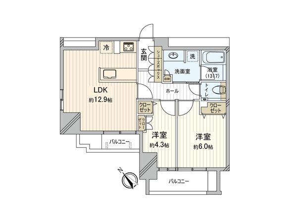 間取図(平面図)