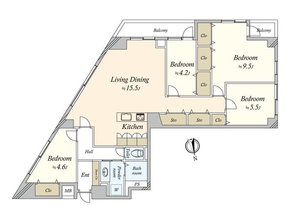 アルトT 間取図(平面図) 間取図(平面図)