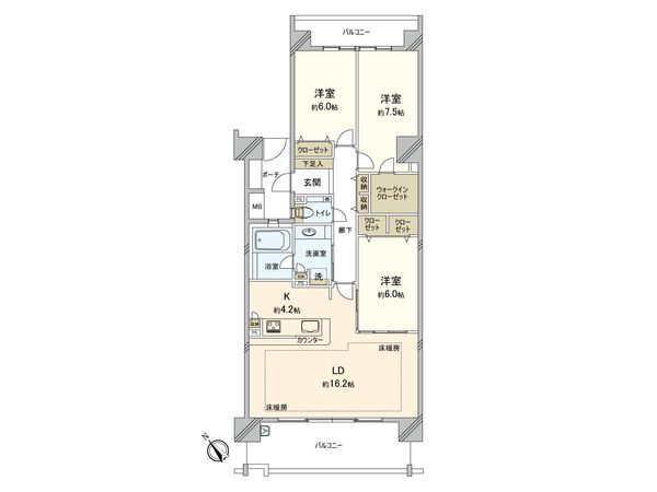 間取図(平面図)