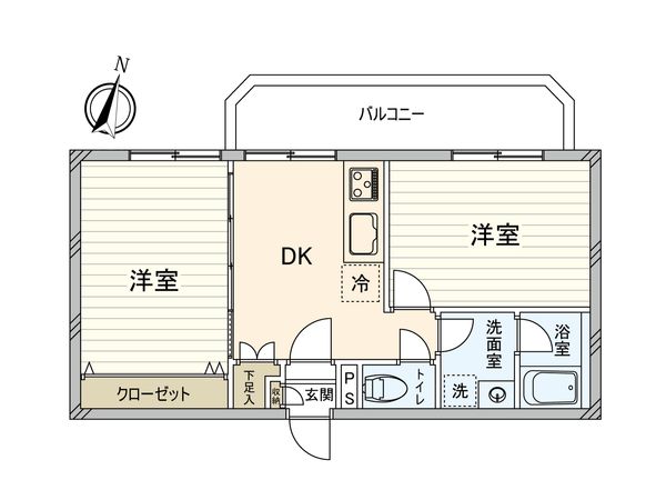 コペル大森 間取図(平面図) 間取図(平面図)