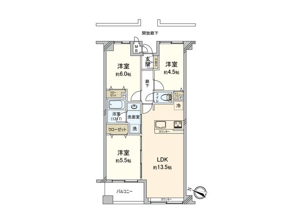 間取図(平面図)
