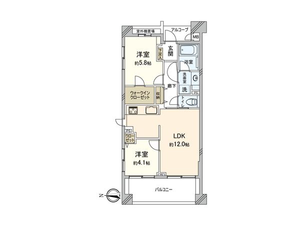 間取図(平面図)