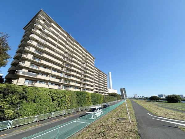 多摩川ハイム 3号棟 外観 多摩川ハイム 3号棟 外観