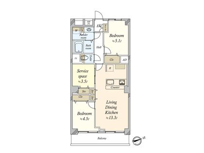 間取図(平面図) 間取図(平面図)
