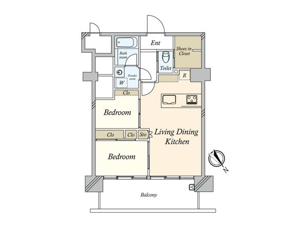 マンション池上 間取図(平面図) 間取図(平面図)