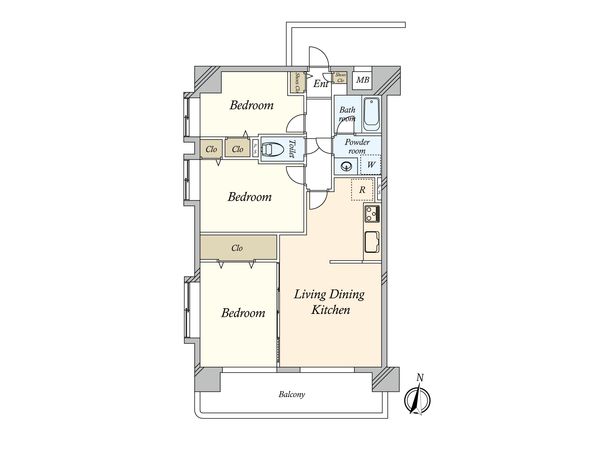 間取図(平面図)