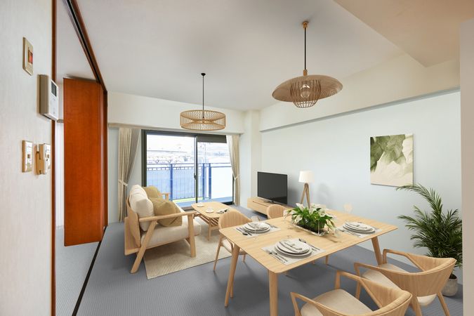 多摩川ハウス リビング 多摩川ハウス リビング