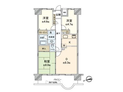 間取図(平面図)