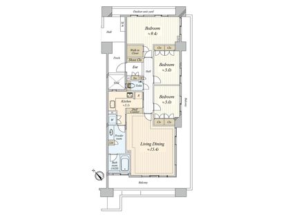 間取図(平面図)