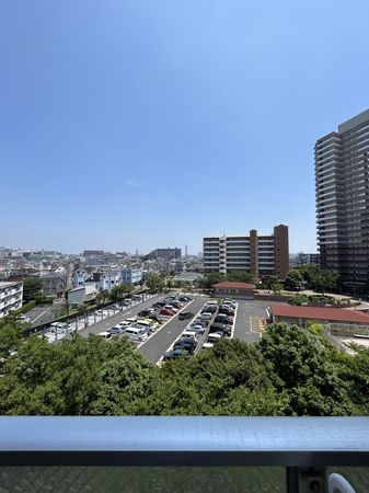 多摩川芙蓉ハイツ 4号棟 住戸からの眺望
