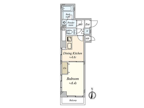 ライオンズマンション蒲田第2 間取図(平面図) ライオンズマンション蒲田第2 間取図(平面図)