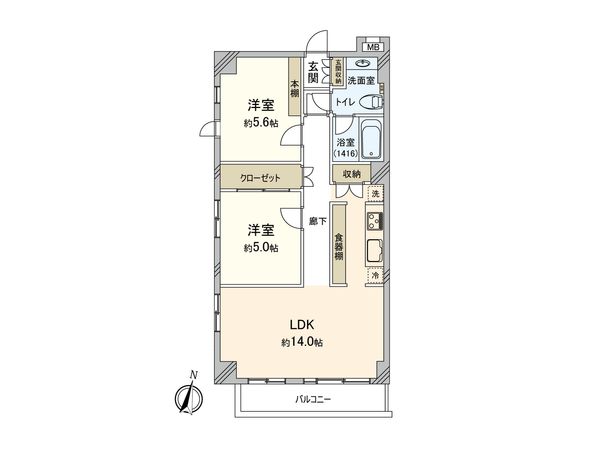 マイキャッスル池上Ⅱ 間取図(平面図) マイキャッスル池上Ⅱ 間取図(平面図)