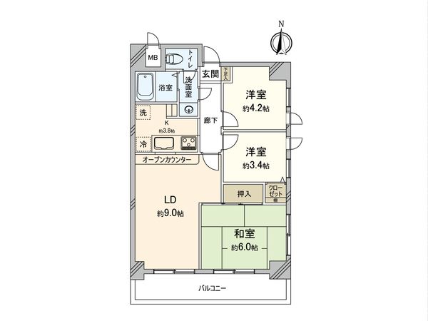 キャッスルエイト東矢口 間取図(平面図) キャッスルエイト東矢口 間取図(平面図)