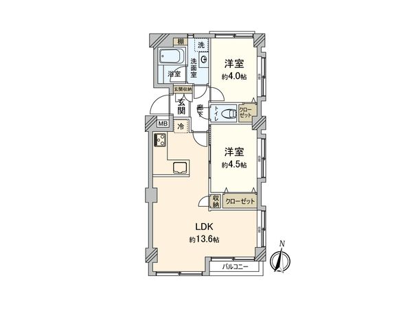 ガーデンホーム池上 間取図(平面図) ガーデンホーム池上 間取図(平面図)