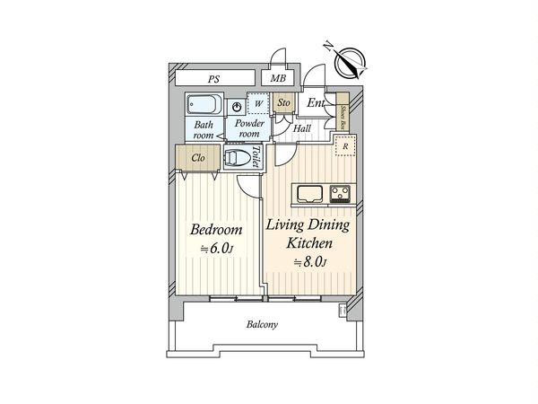 マンション池上 間取図(平面図) マンション池上 間取図(平面図)