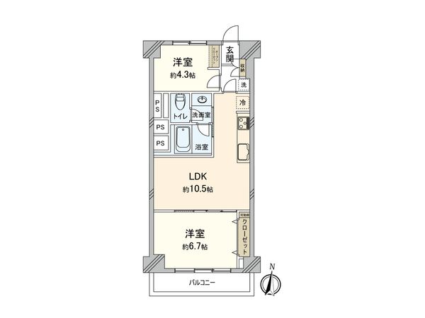 ニューハイム池上 間取図(平面図) 間取図(平面図)