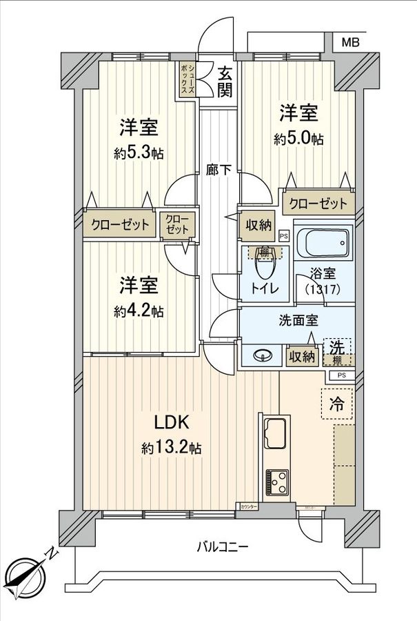 間取図(平面図)