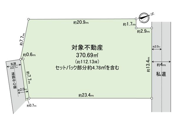 渋谷区恵比寿3丁目土地 区画図 渋谷区恵比寿3丁目土地 区画図
