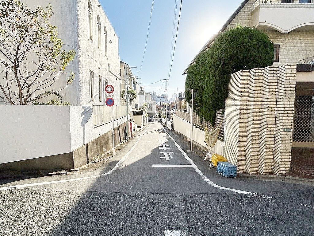 前面道路含む外観