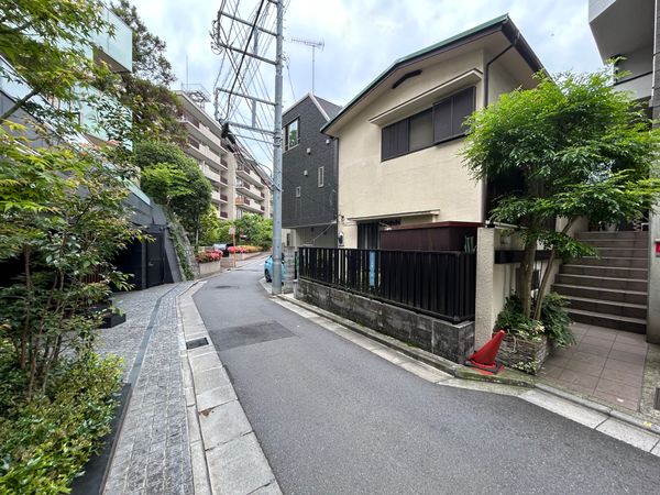 上大崎1丁目土地 前面道路含む外観 上大崎1丁目土地 前面道路含む外観