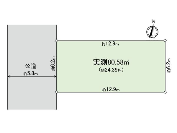 目黒区碑文谷2丁目土地 区画図 目黒区碑文谷2丁目土地 区画図