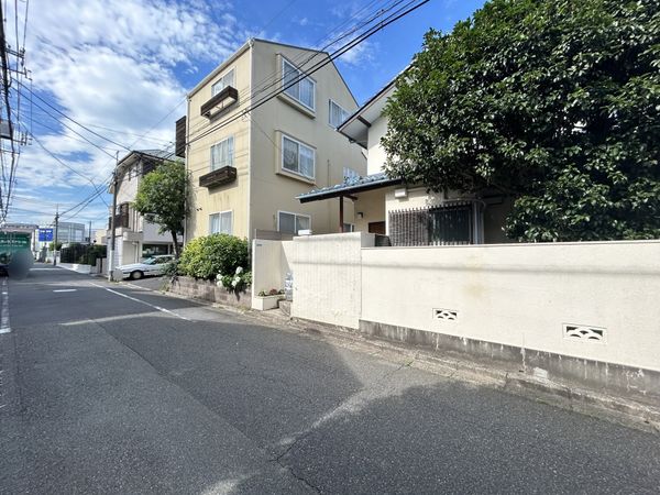 目黒区碑文谷2丁目土地 前面道路含む外観 目黒区碑文谷2丁目土地 前面道路含む外観