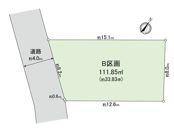 目黒区下目黒4丁目 土地 区画図 目黒区下目黒4丁目 土地 区画図