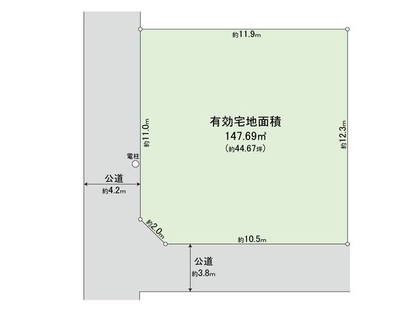 港区白金台5丁目 土地 区画図 港区白金台5丁目 土地 区画図