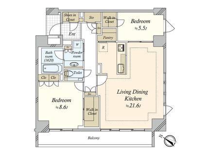 間取図(平面図)