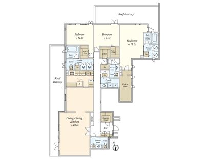 間取図(平面図)