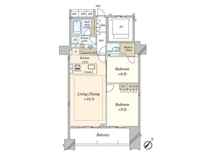 間取図(平面図)