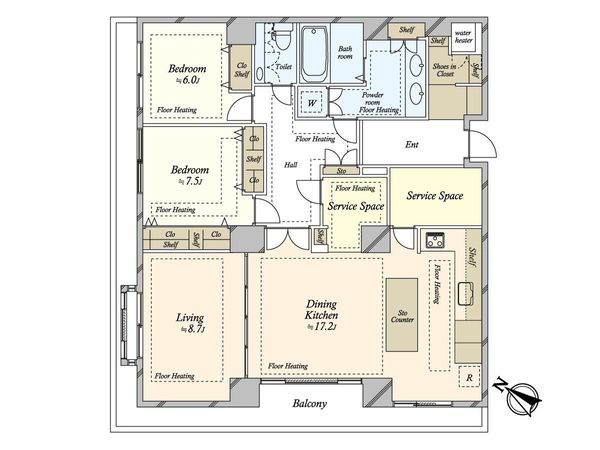 間取図(平面図)