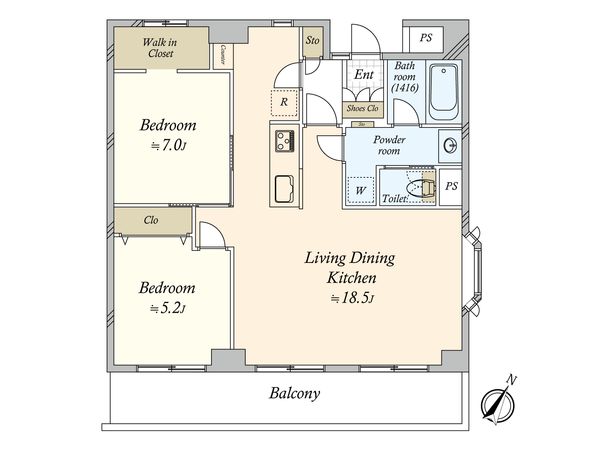間取図(平面図)